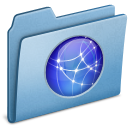 Blue Sites Icon 128x128 png